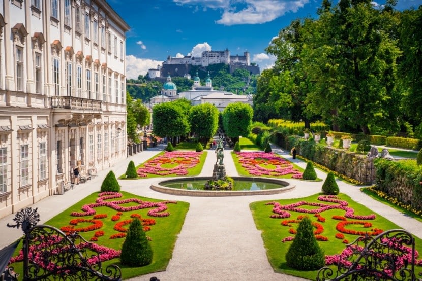 Ausztria, Salzburg, Mirabell-kastély