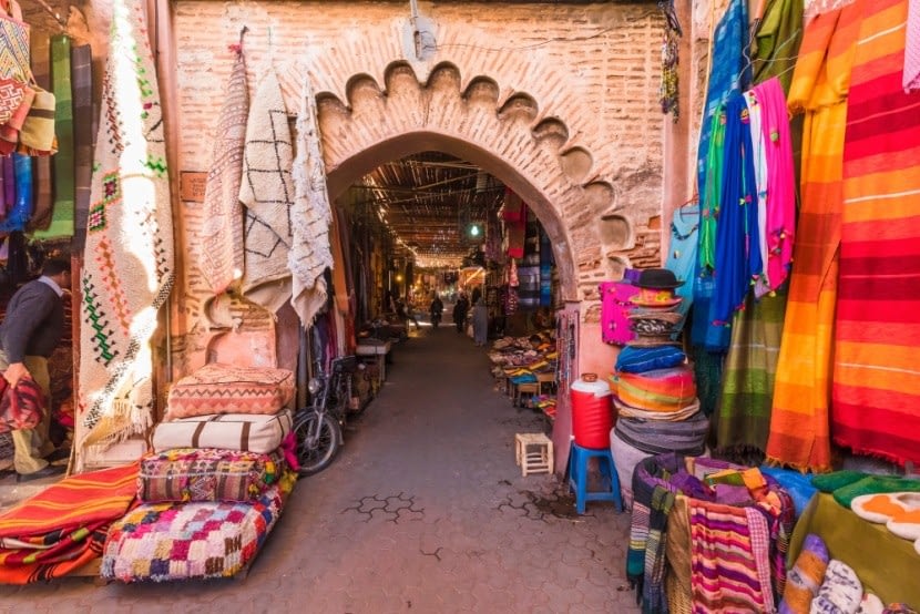 A Marrakeshi színes és illatos piacok