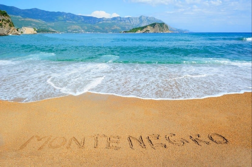 tengerpart tenger Montenegró homokos part